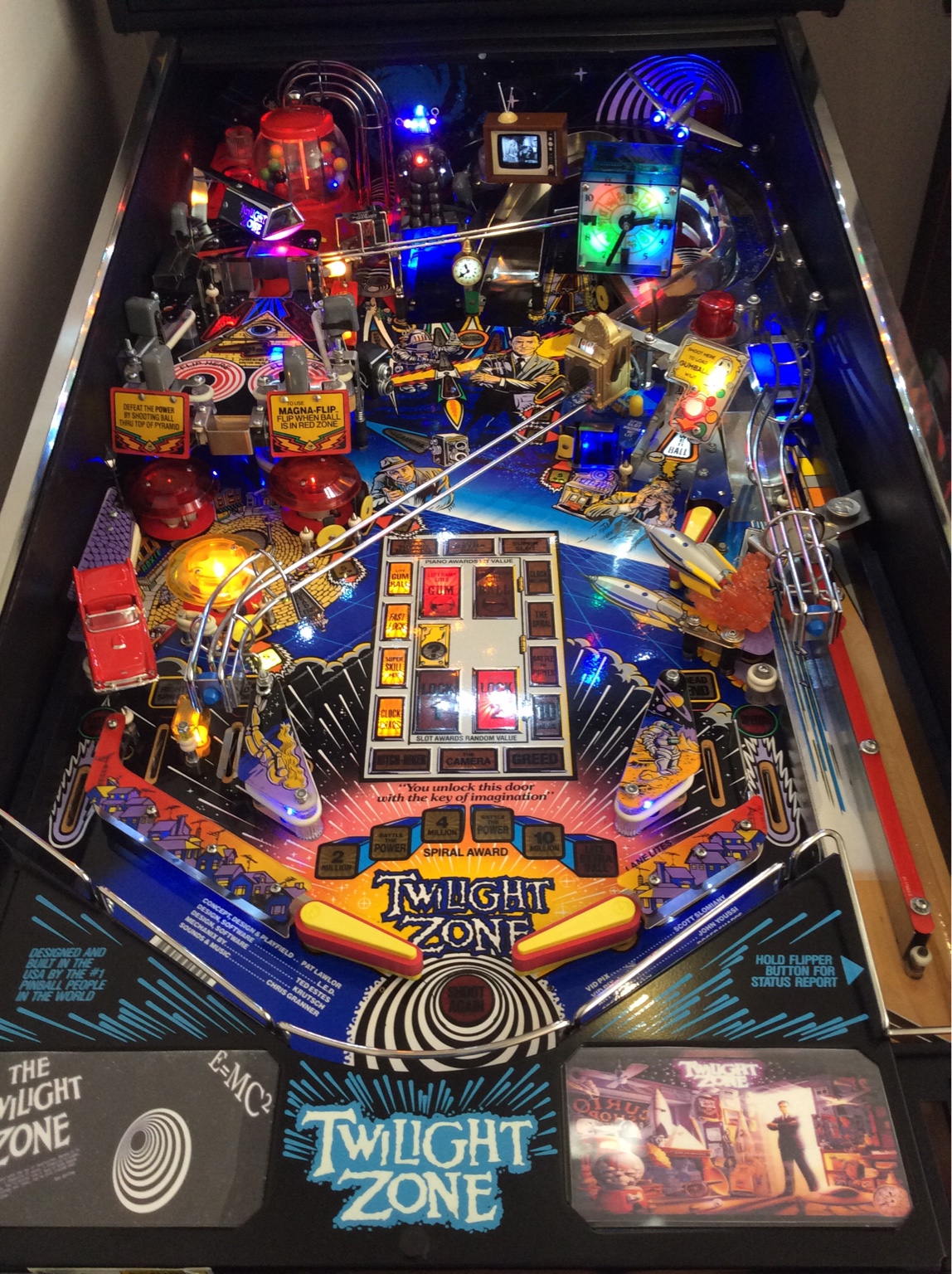 Twilight Zone the mods Pinball info
