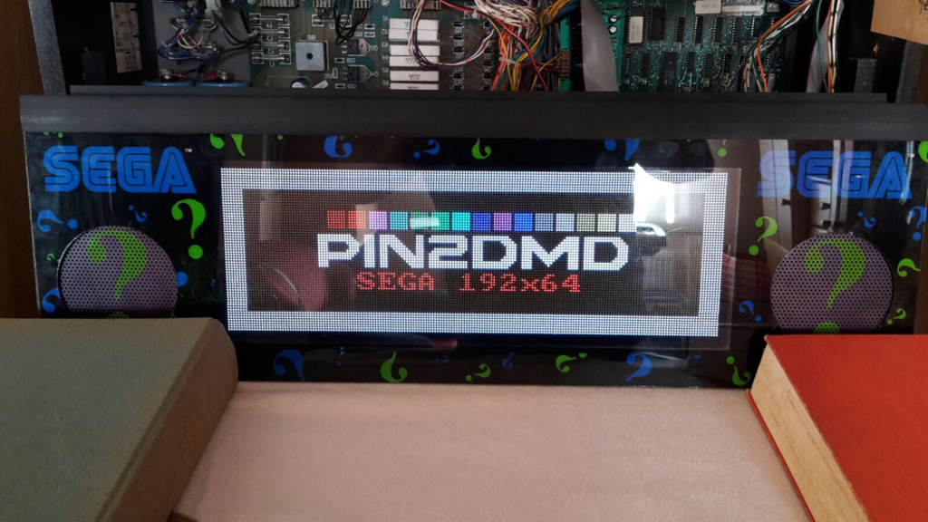For Sale Sega 192x64 Color DMD PIN2DMDXL Pinball info