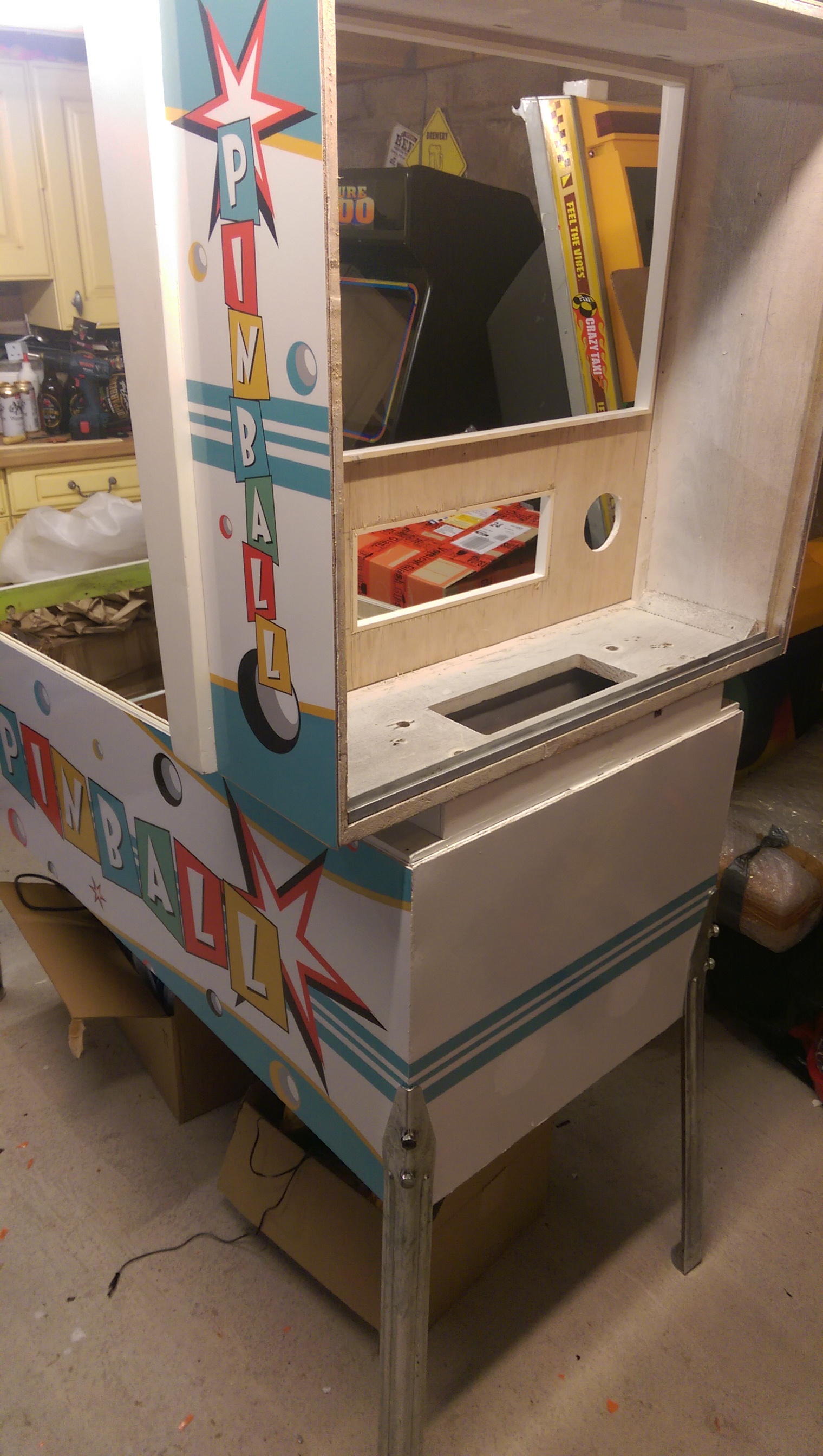 visual pinball cabinet for sale