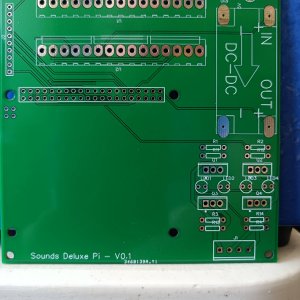 Sounds Deluxe experimental pcb
