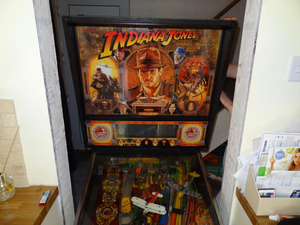 In Progress Indiana Jones The Pinball Adventure Begins Picture Heavy Pinball info