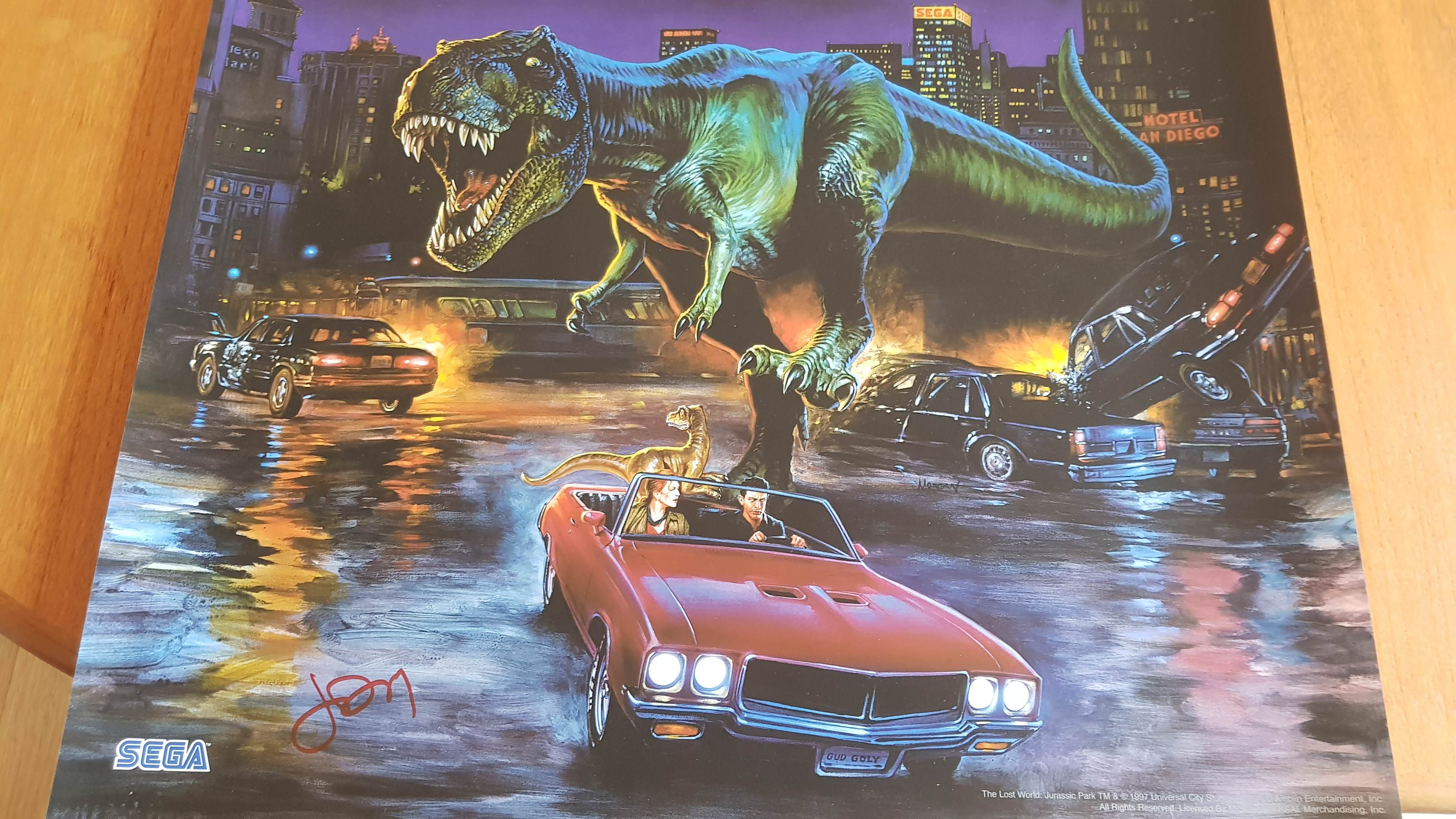 Won this cool signed translite. Best way to display it? | Pinball info