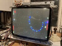 Original Nintendo Space Firebird Cocktail Cabinet - Help