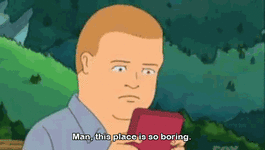 gif king of the hill son - bored.gif