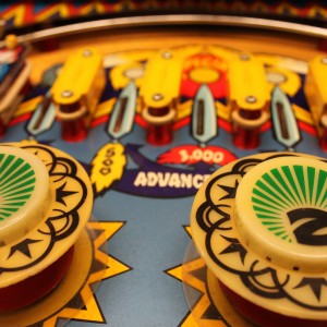 Shooting the Rapids Pop Bumpers