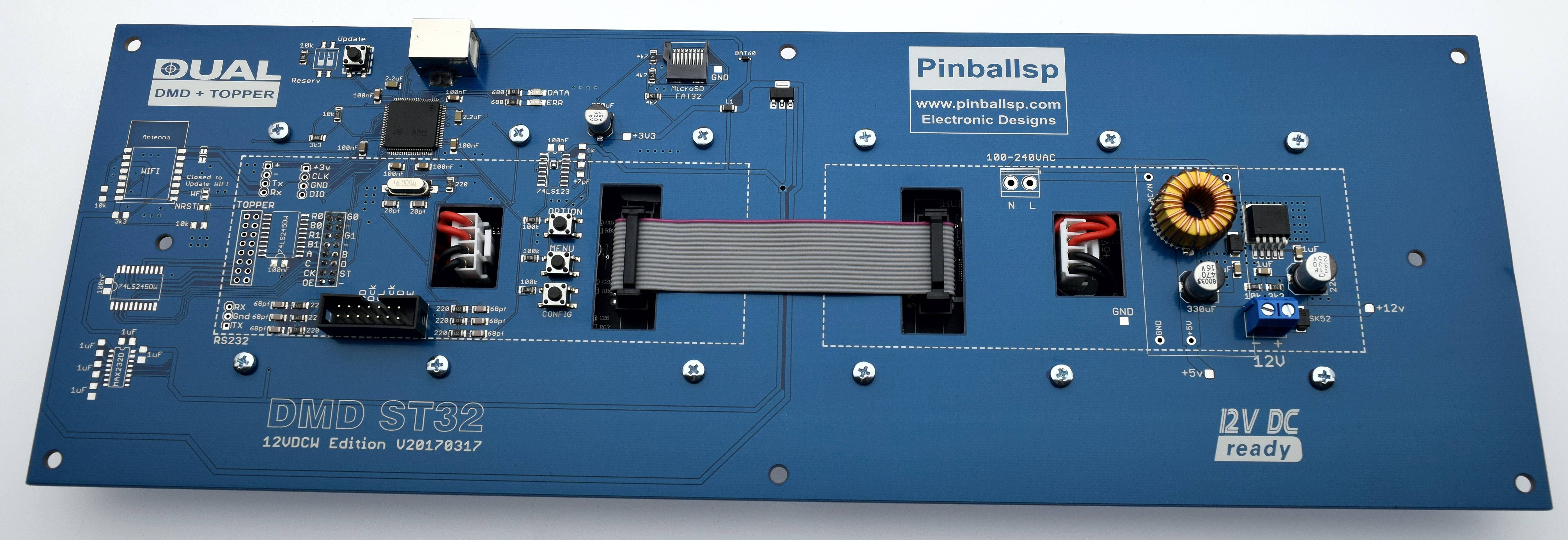 DMDST32 12VDC Ready with Bleeding FREE led panels